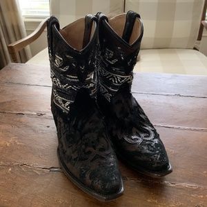 Stetson Cowboy Boots~Black~Sz 7.5